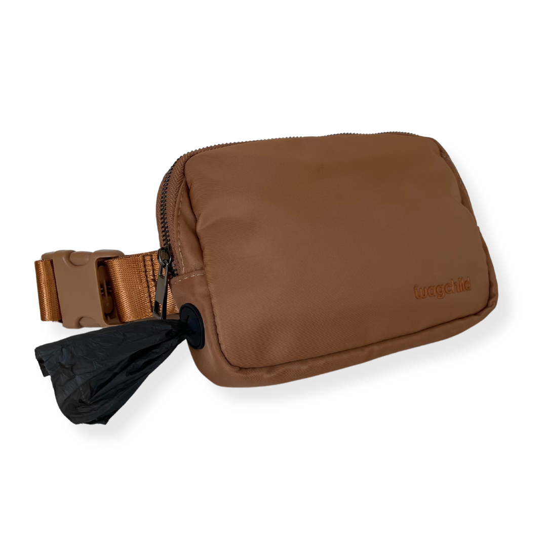 Copper Sling Belt Bag and Treat Pouch Duo