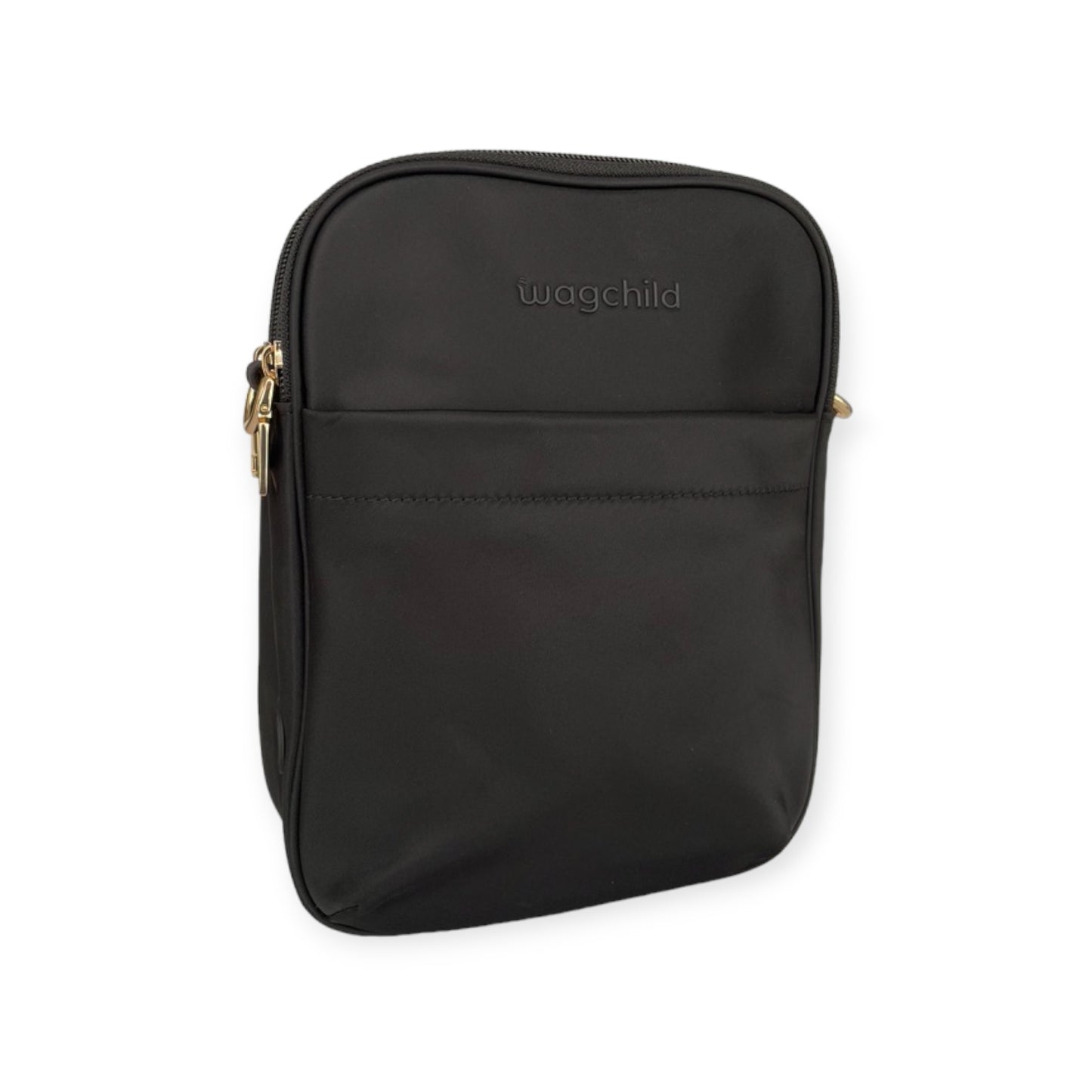 Black Crossbody Dog Walking Bag