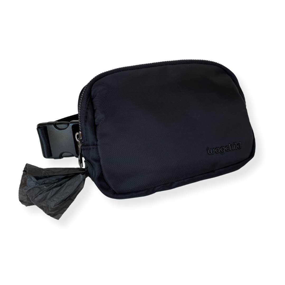 Black Sling Belt Bag