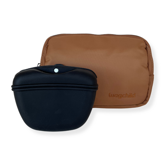 Copper Sling Belt Bag and Treat Pouch Duo